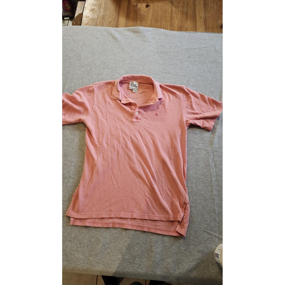 Vtg Lilly Pulitzer Polo Shirt Mens Small Embroidered Palm Tree Preppy‎ Golf